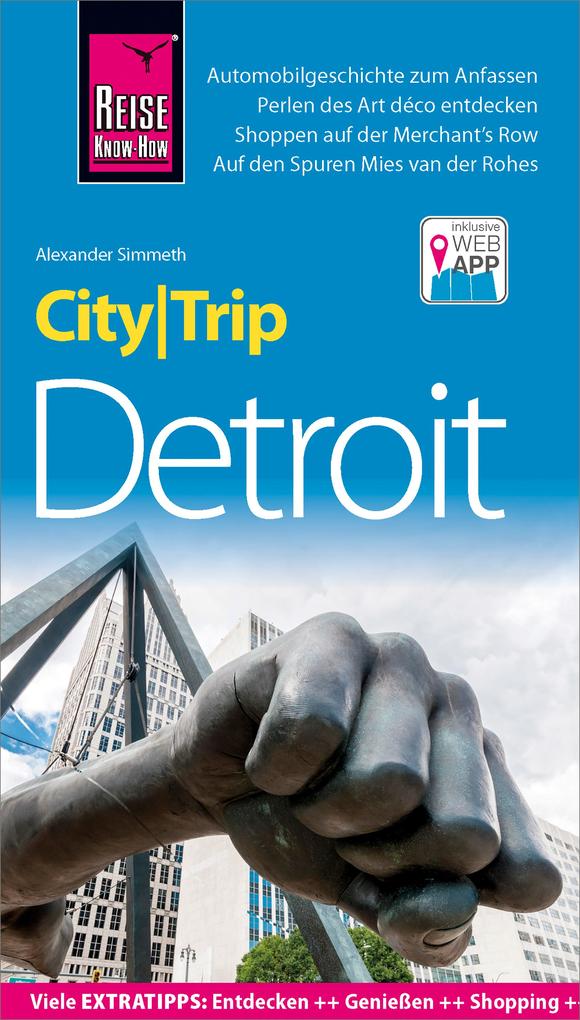 Produktbild: Reise Know-How CityTrip Detroit | Alexander Simmeth