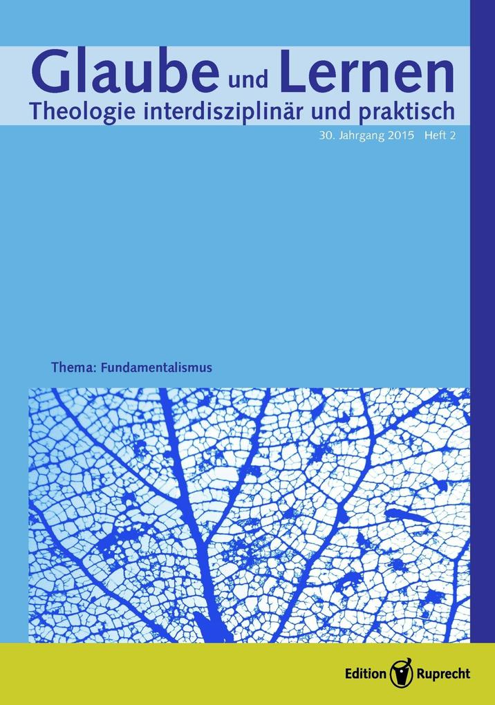 Produktbild: Glaube und Lernen 02/2012 - Einzelkapitel - Inklusion und Beachtung von Diversität als menschenrechtlicher Anspruch an die Pädagogik