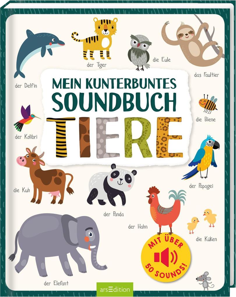 Produktbild: Mein kunterbuntes Soundbuch - Tiere