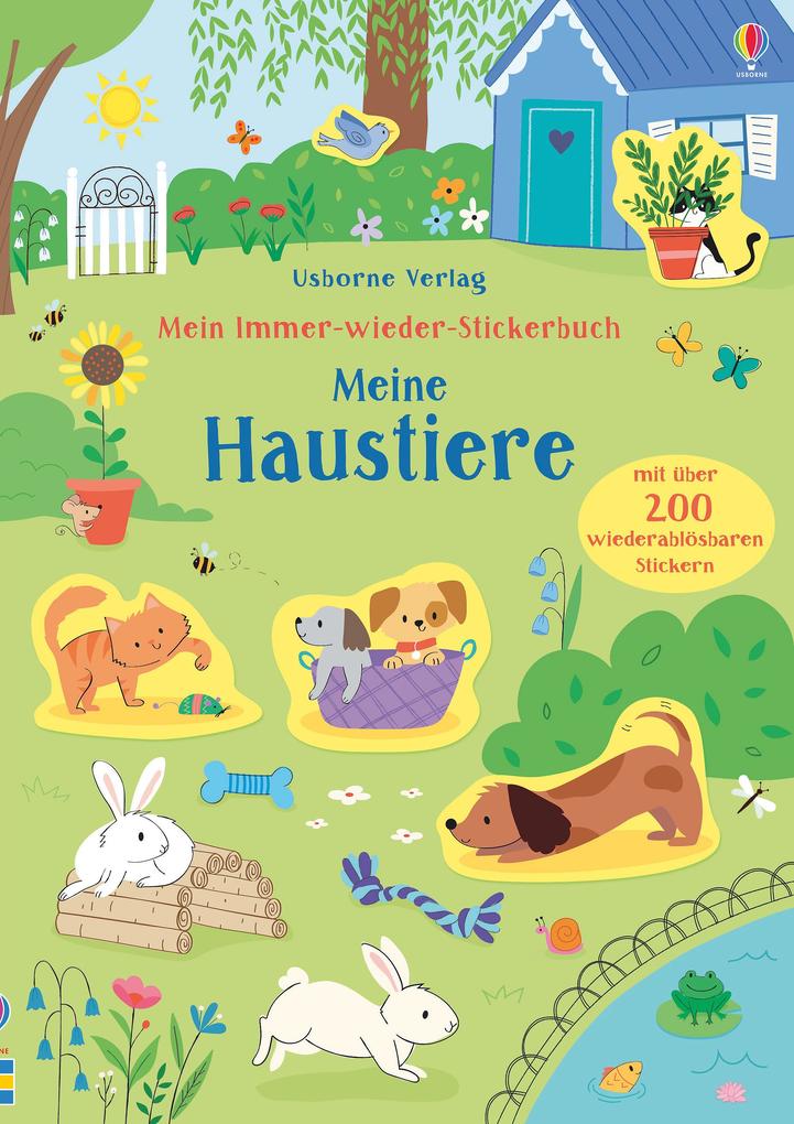 Produktbild: Mein Immer-wieder-Stickerbuch: Meine Haustiere | Hannah Watson