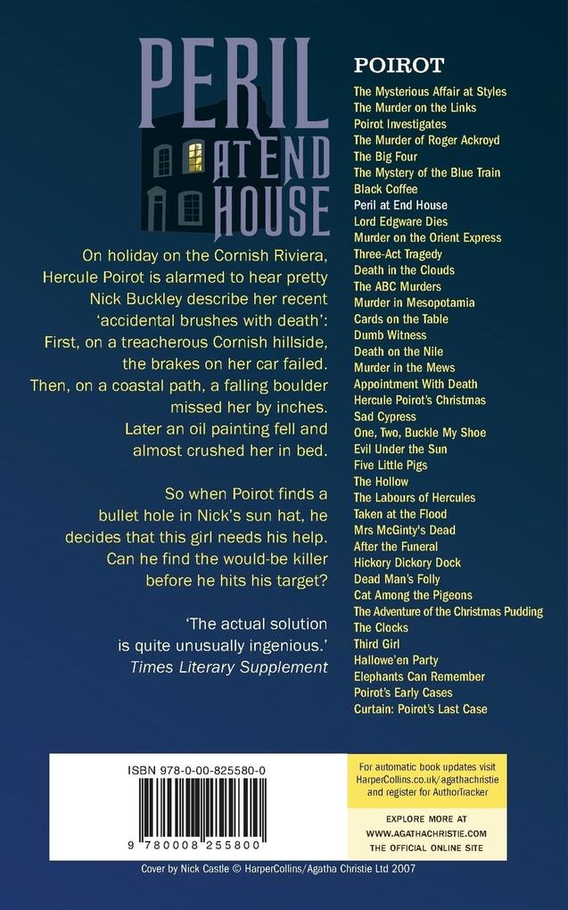 Weitere Ansicht: Peril at End House | Agatha Christie