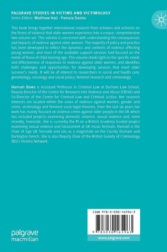 Weitere Ansicht: Violence Against Older Women, Volume II