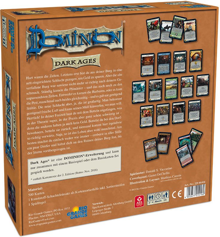 Weitere Ansicht: Dominion / Erweiterung Dark Ages | Donald X. Vaccarino