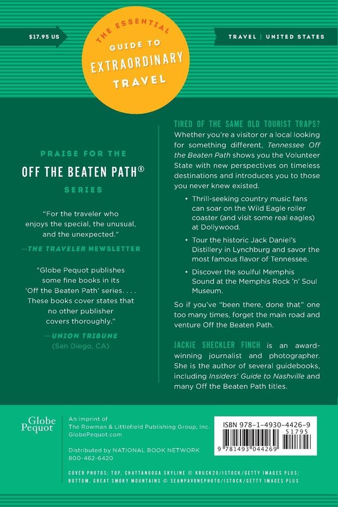 Weitere Ansicht: Tennessee Off the Beaten Path® | Jackie Sheckler Finch