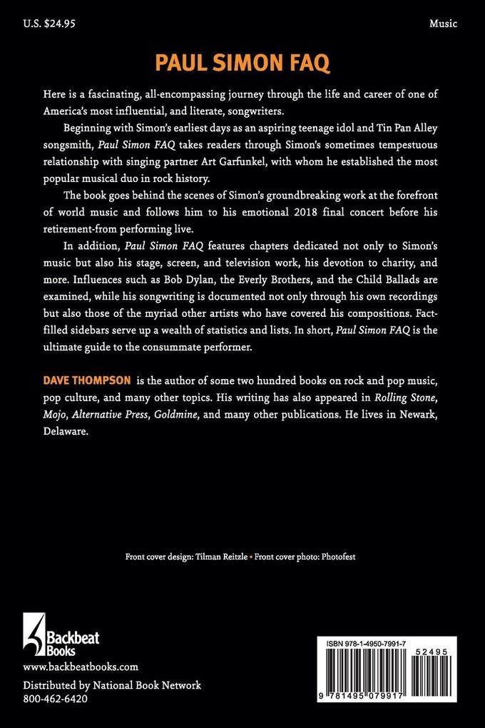 Weitere Ansicht: Paul Simon FAQ | Dave Thompson