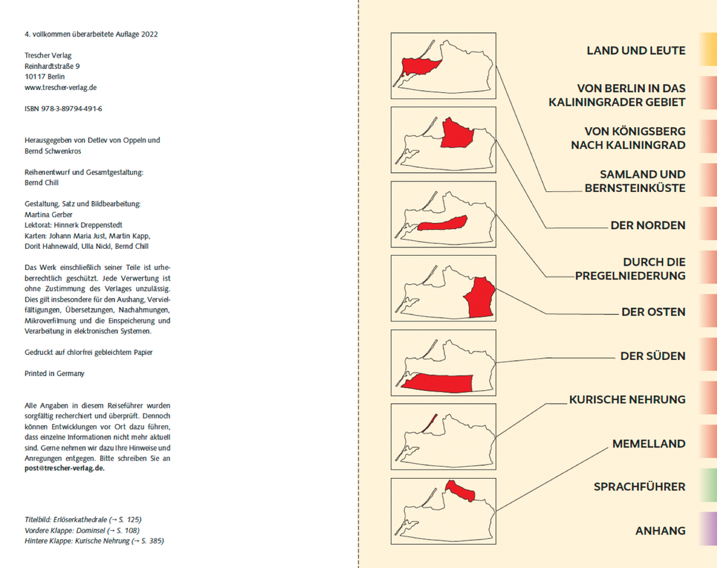 Weitere Ansicht: TRESCHER Reiseführer Kaliningrad Königsberg | Gunnar Strunz