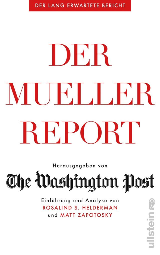 Produktbild: Der Mueller-Report | The Washington Post