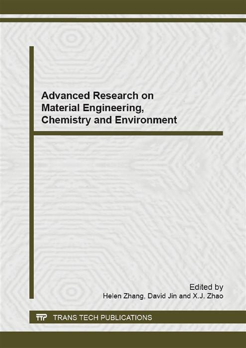 Produktbild: Advanced Research on Material Engineering, Chemistry and Environment