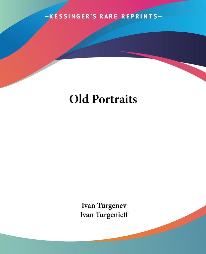 Old Portraits als Taschenbuch