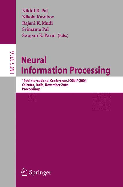Weitere Ansicht: Neural Information Processing