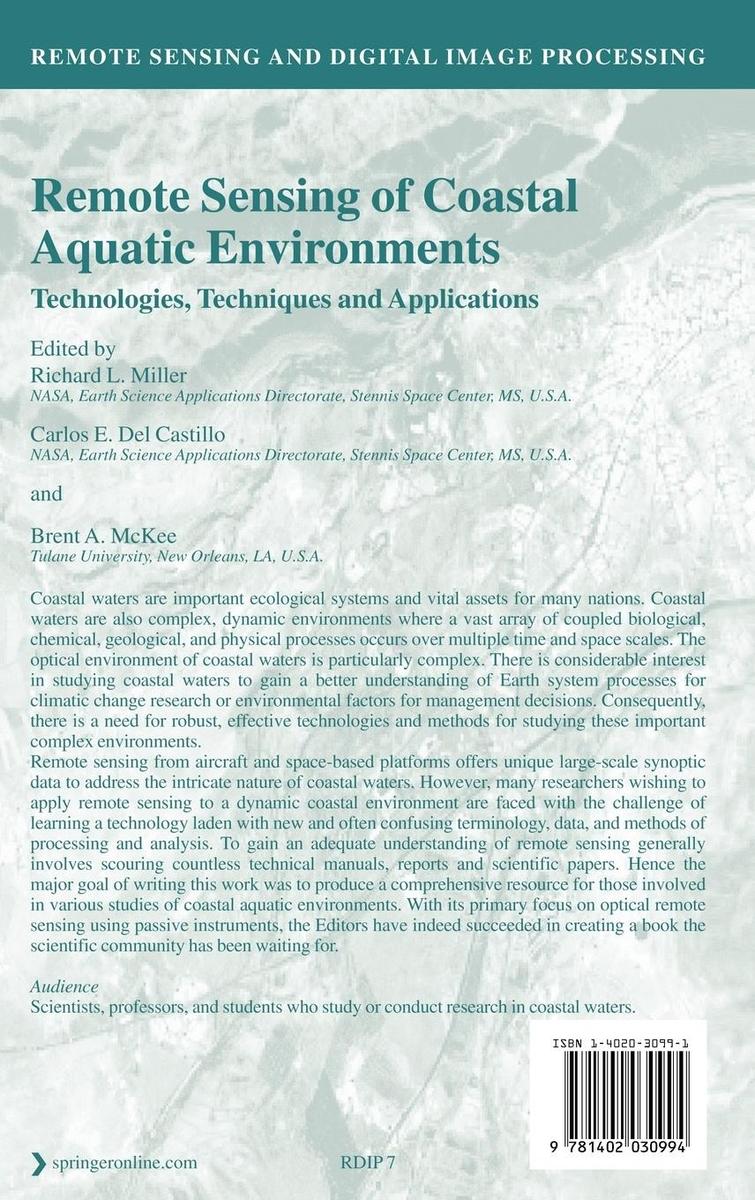 Weitere Ansicht: Remote Sensing of Coastal Aquatic Environments