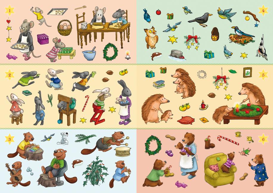 Weitere Ansicht: Mein Sticker-Adventskalender | Klara Kamlah