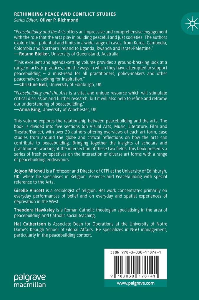 Weitere Ansicht: Peacebuilding and the Arts