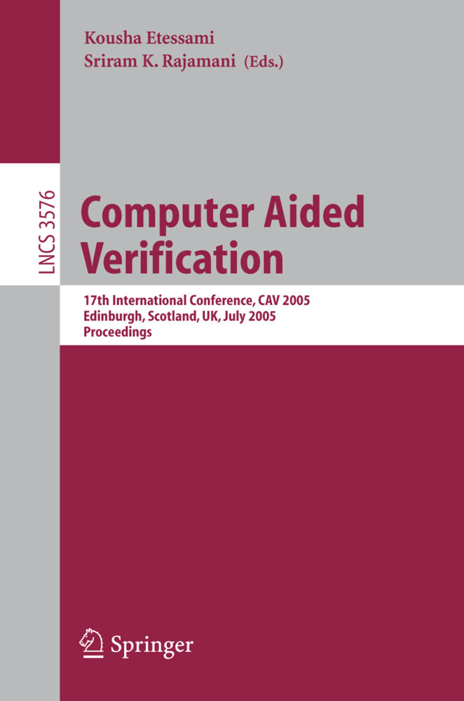 Computer Aided Verification als Buch (kartoniert)