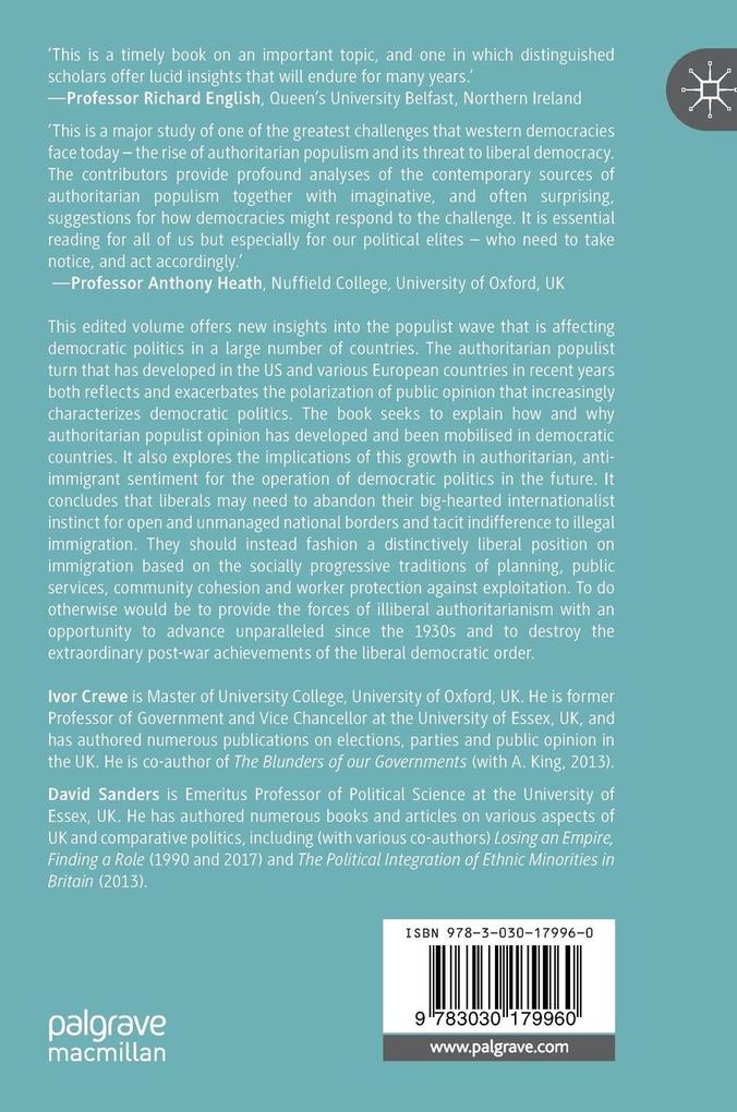 Weitere Ansicht: Authoritarian Populism and Liberal Democracy
