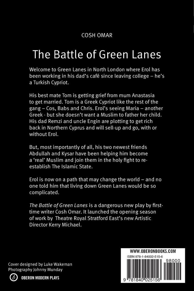 Weitere Ansicht: The Battle of Green Lanes | Cosh Omar