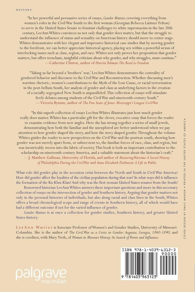 Weitere Ansicht: Gender Matters | L. Whites