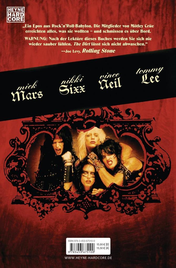 Weitere Ansicht: The Dirt | Neil Strauss, Mötley Crüe