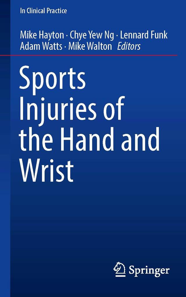 Produktbild: Sports Injuries of the Hand and Wrist
