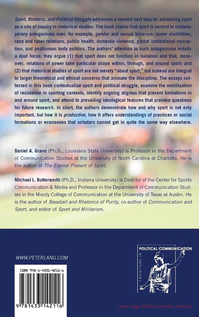 Weitere Ansicht: Sport, Rhetoric, and Political Struggle