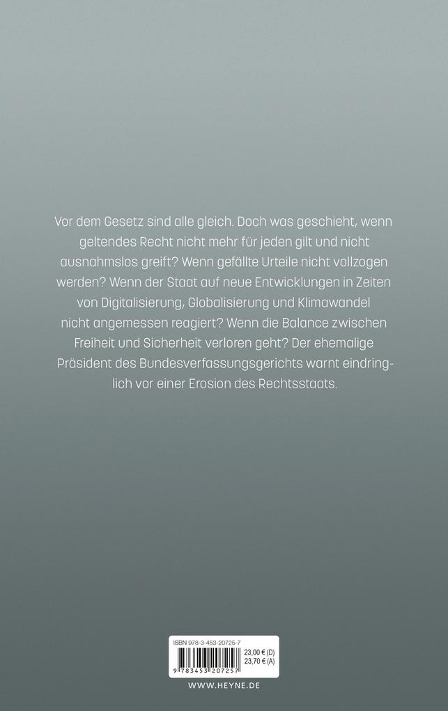 Weitere Ansicht: Die Warnung | Hans-Jürgen Papier