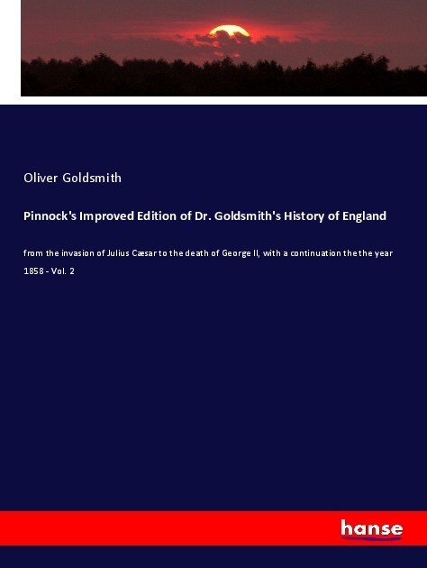 Pinnock's Improved Edition of Dr. Goldsmith's History of England als Buch (kartoniert)
