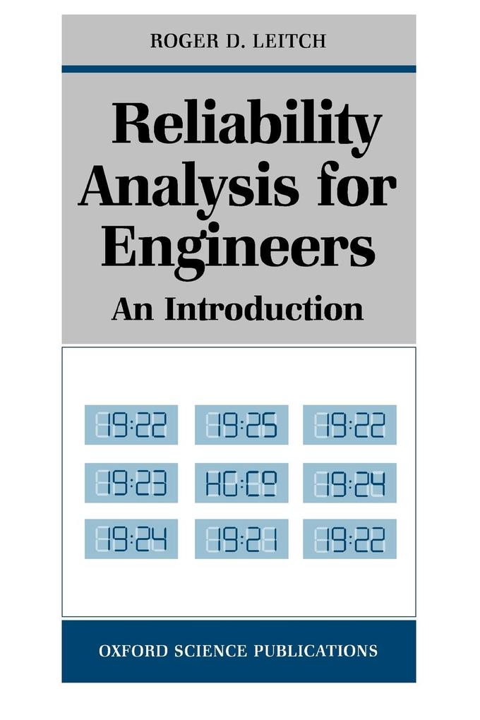 Reliability Analysis for Engineers als Taschenbuch