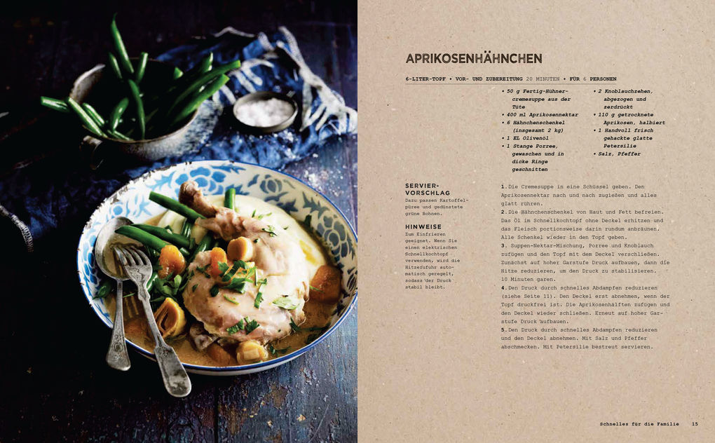 Weitere Ansicht: Die besten Rezepte für den Schnellkochtopf