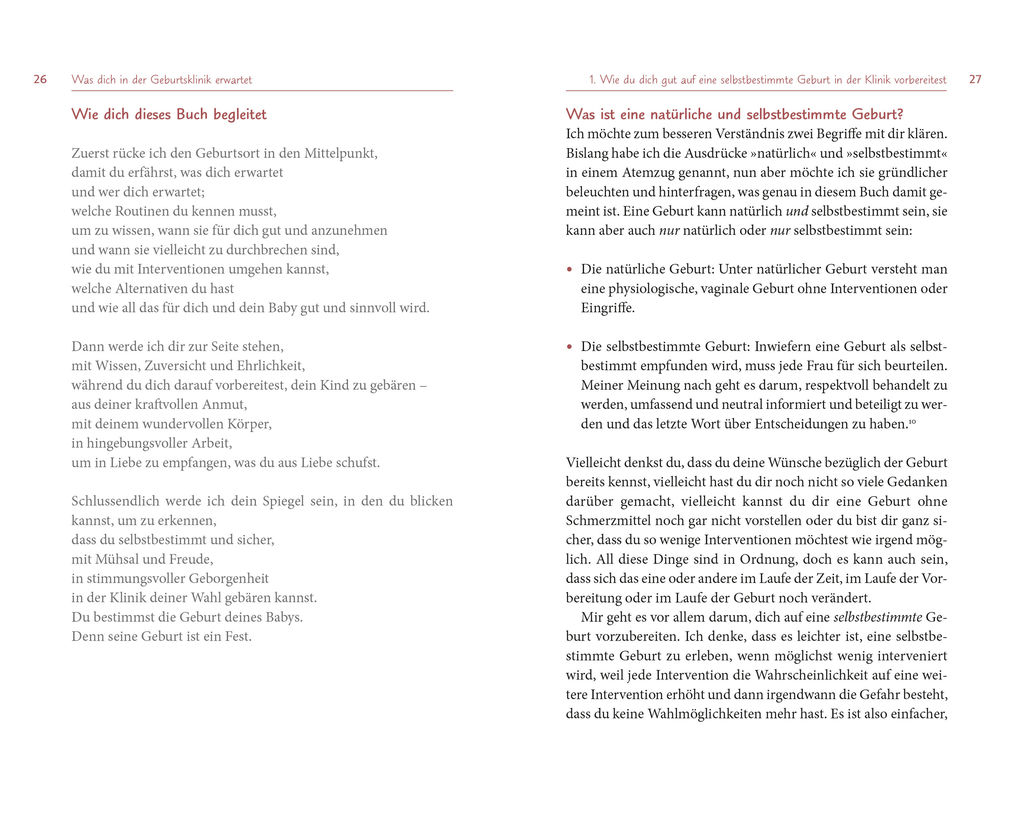 Weitere Ansicht: Deine selbstbestimmte Geburt im Krankenhaus | Silvia Dürnberger