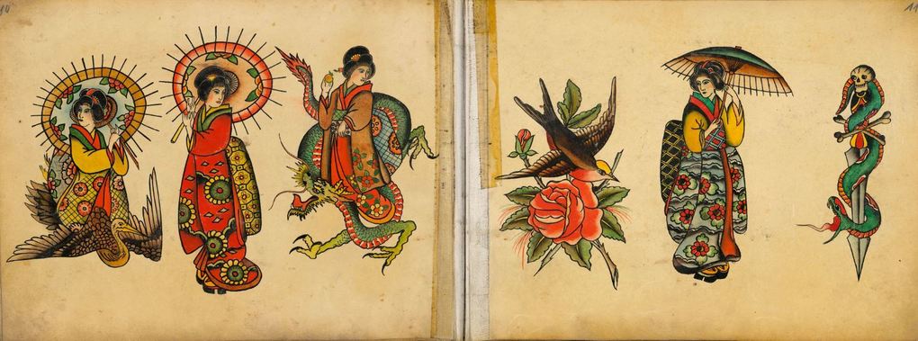 Weitere Ansicht: Christian Warlich. Tattoo Flash Book (dt./engl.)
