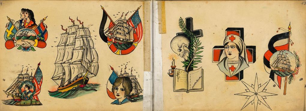 Weitere Ansicht: Christian Warlich. Tattoo Flash Book (dt./engl.)