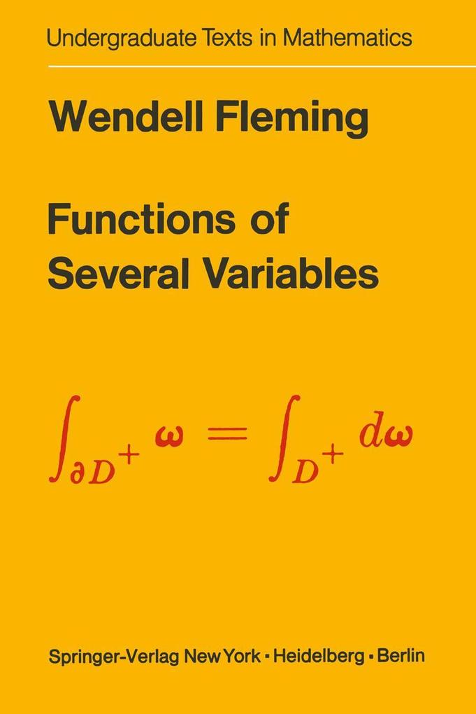 Produktbild: Functions of Several Variables | Wendell Fleming