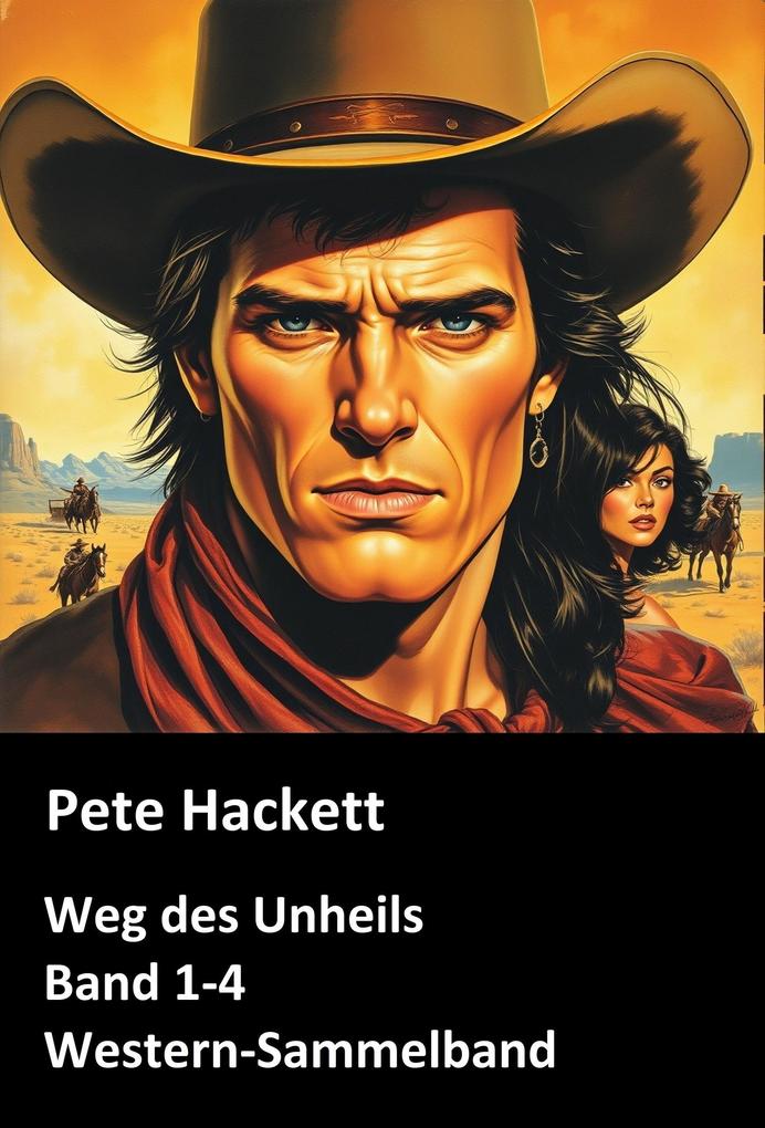 Produktbild: Weg des Unheils Band 1-4 Western-Sammelband | Pete Hackett