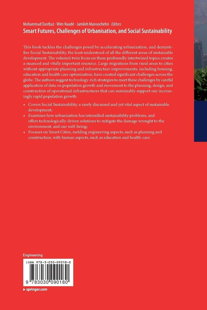 Weitere Ansicht: Smart Futures, Challenges of Urbanisation, and Social Sustainability