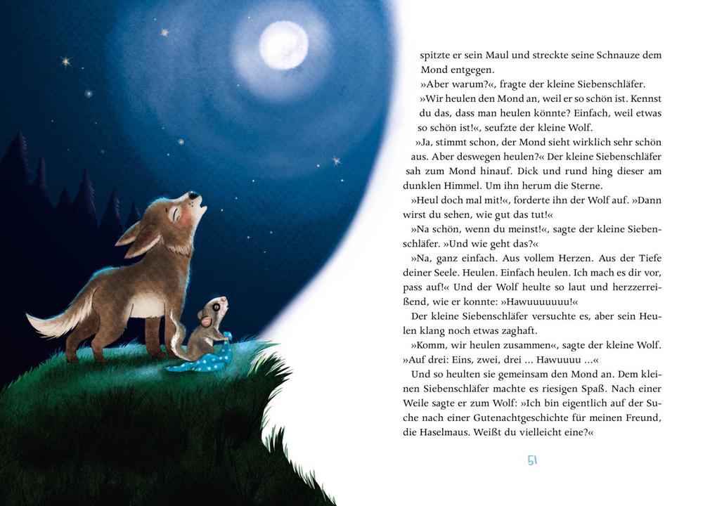 Weitere Ansicht: Der kleine Siebenschläfer: Eine Schnuffeldecke voller Gutenachtgeschichten | Sabine Bohlmann