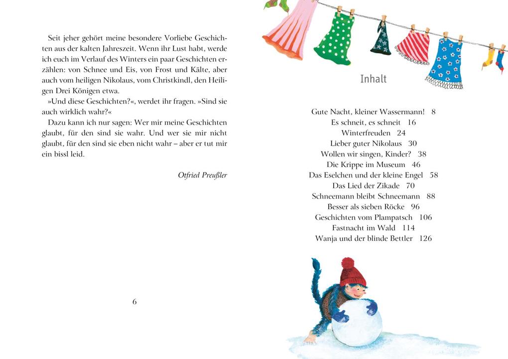 Weitere Ansicht: Winterzeit, tief verschneit | Otfried Preußler