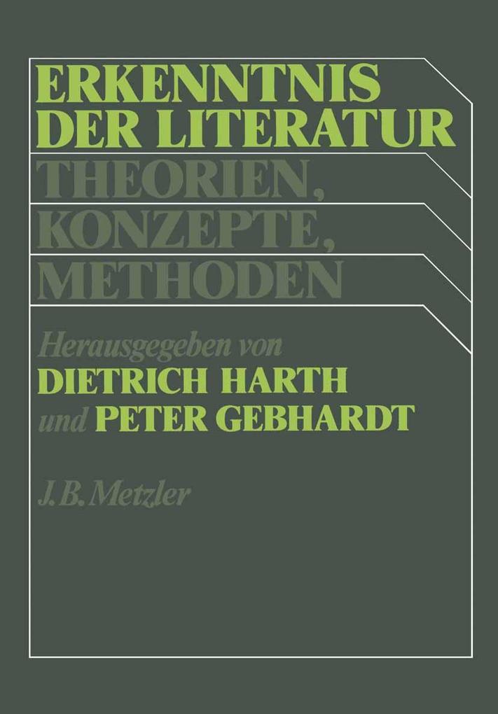 Produktbild: Erkenntnis der Literatur