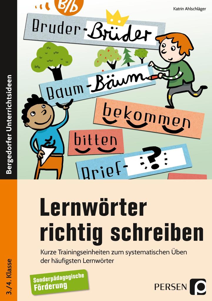 Produktbild: Lernwörter richtig schreiben | Katrin Ahlschläger