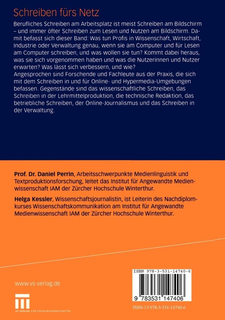 Weitere Ansicht: Schreiben fürs Netz