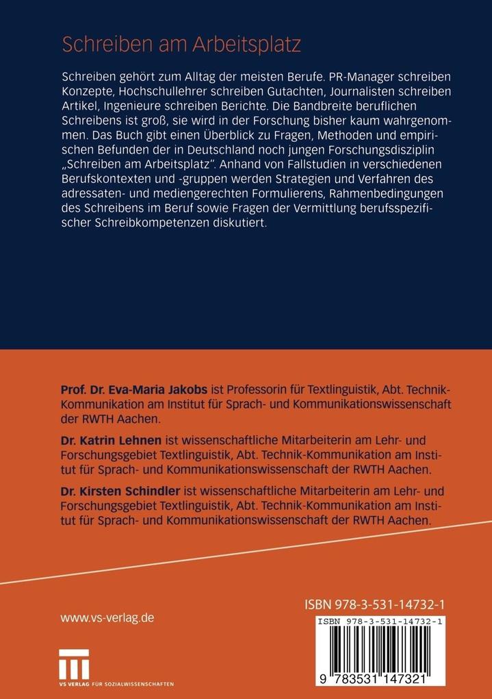 Weitere Ansicht: Schreiben am Arbeitsplatz