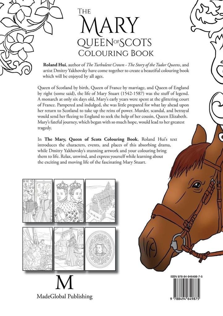 Weitere Ansicht: The Mary, Queen of Scots Colouring Book | Roland Hui