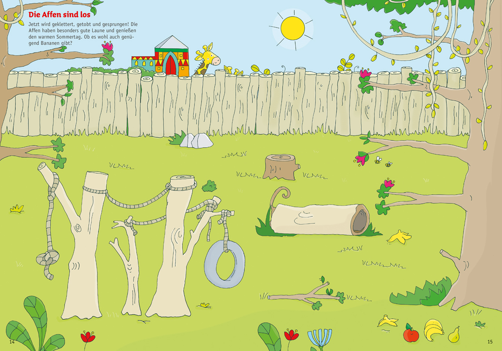 Weitere Ansicht: Großes Sticker-Buch Zoo