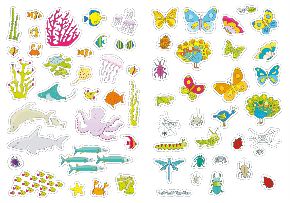 Weitere Ansicht: Großes Sticker-Buch Zoo