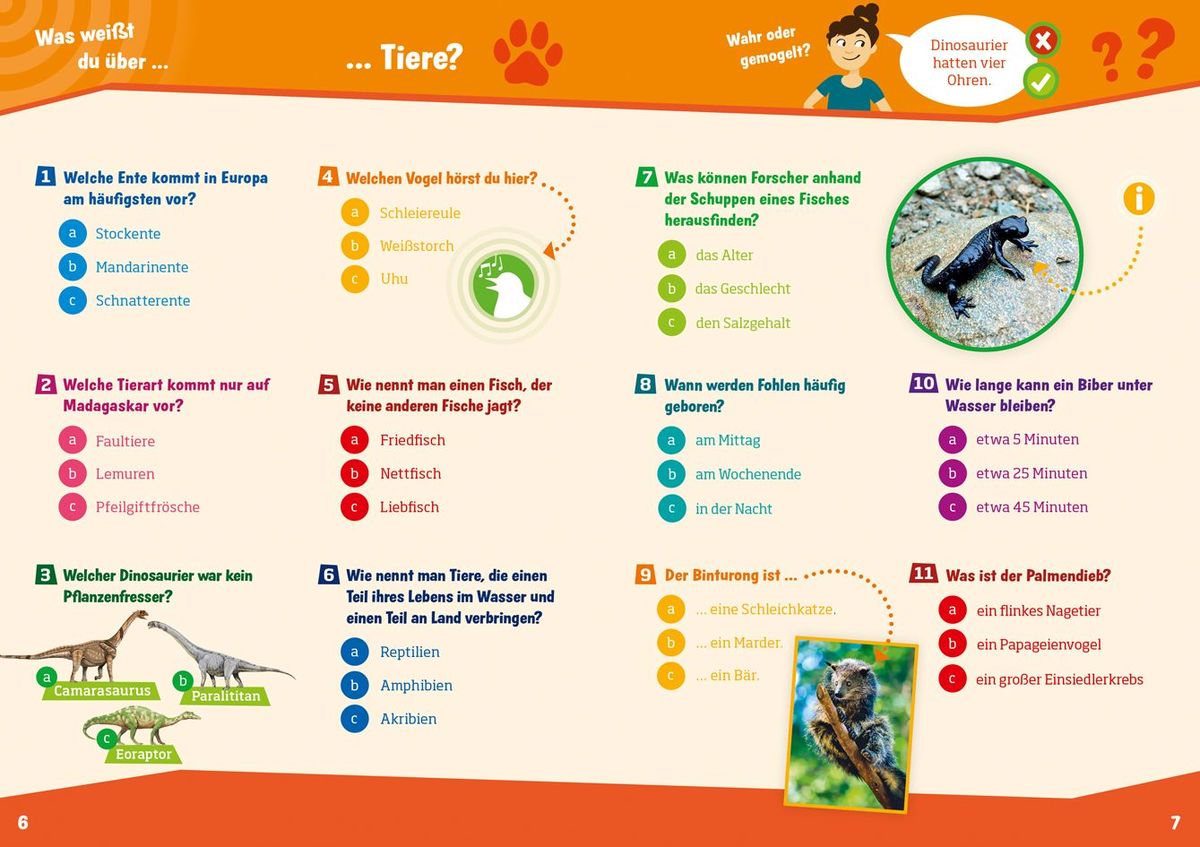 Weitere Ansicht: BOOKii® WAS IST WAS Das geniale Quiz!? | Carolin Langbein