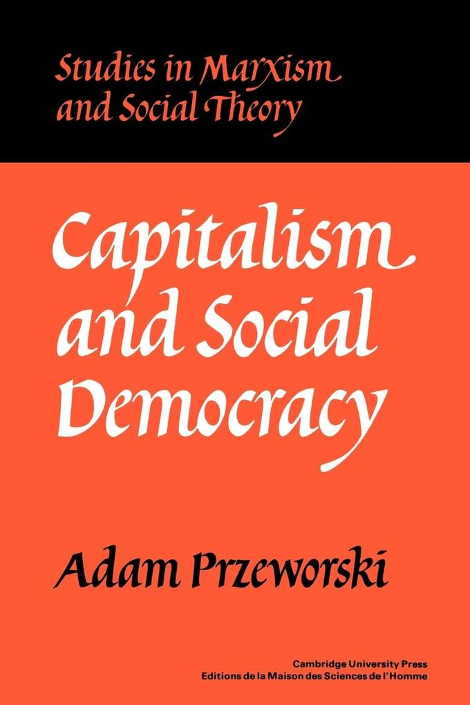 Capitalism and Social Democracy als Taschenbuch