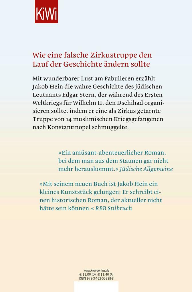 Weitere Ansicht: Die Orient-Mission des Leutnant Stern | Jakob Hein