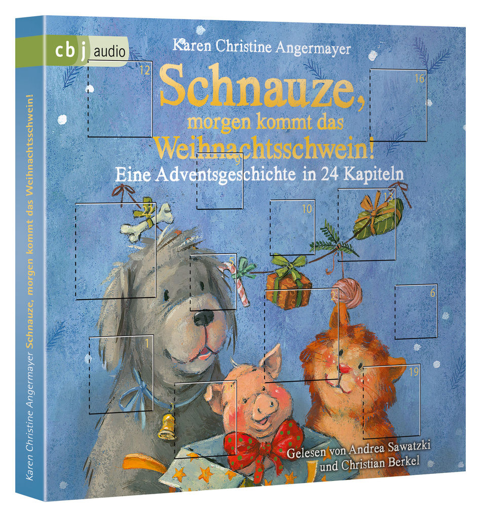 Weitere Ansicht: Schnauze, morgen kommt das Weihnachtsschwein! | Karen Christine Angermayer