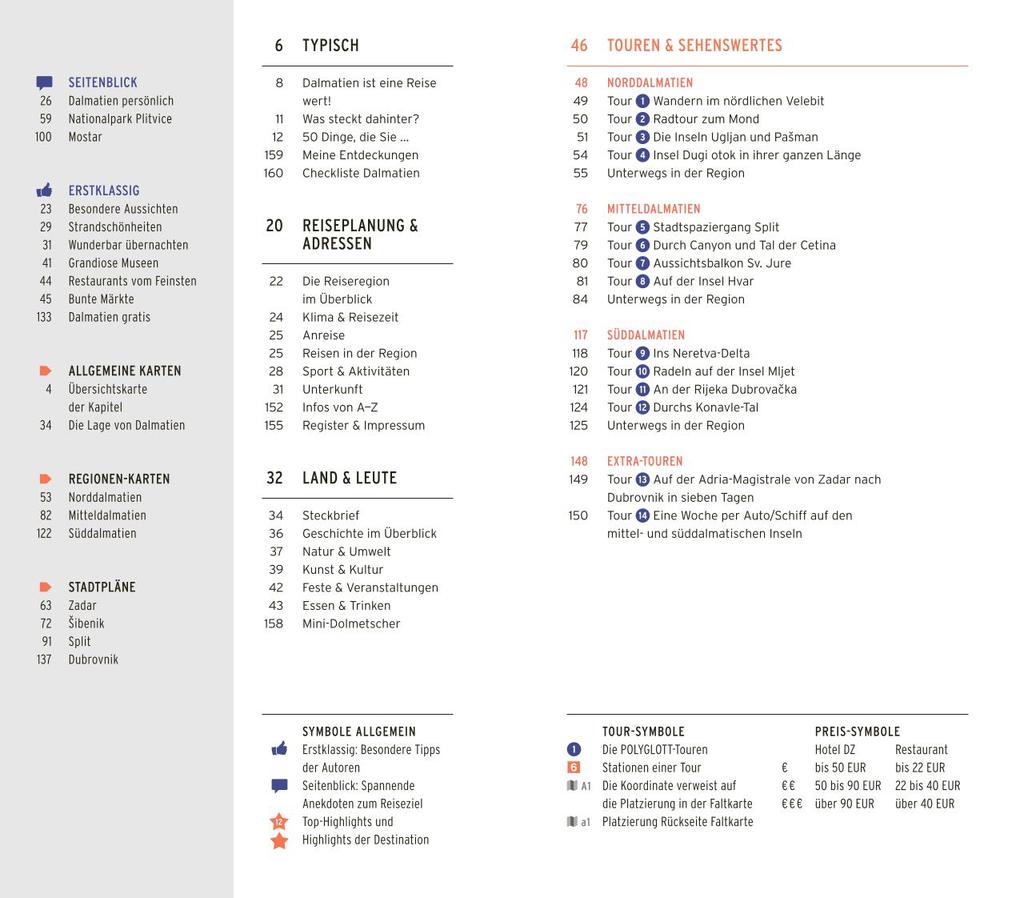 Weitere Ansicht: POLYGLOTT on tour Reiseführer Dalmatien Kroatische Küste | Daniela Schetar, Friedrich Köthe
