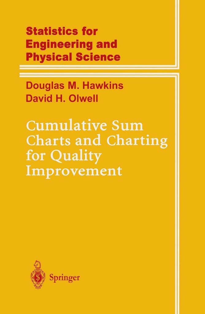 Cumulative Sum Charts and Charting for Quality Improvement als Buch (gebunden)