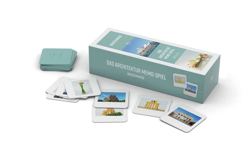 Weitere Ansicht: Bauschmaus - Das Architektur-Memo-Spiel (Spiel) | Katharina Empl, Marie-Jeannine Félix, Maximilian Huber, Susanne Huber, Andreas Wittmann